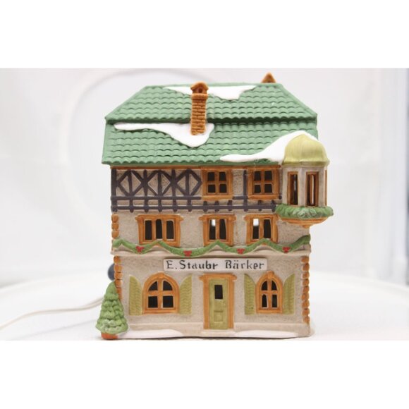Dept 56 Alpine Village - E. Staubr Backer - Picture 1 of 7